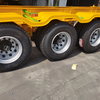 Factory Direct Sale Tractor Trailer 60 Ton Load-bearing Capacity Container Skeleton Semi Trailer Truck 