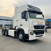 CNG Sinotruk Howo 6*4 Natural Gas Left Hand Driving 430/440hp Tractor Head Truck for Uzbekistan