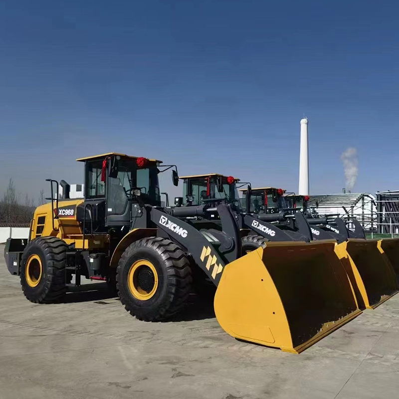 China Earth-Moving Machinery 5 Ton 7 M3 Bucket Wheel Loader Front Loader XCMG Loader XC958