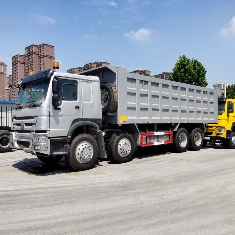 Good Condition Howo New 4 Axles 12 Tiers 8x4 Dump Truck 