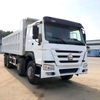 Second Hand Sinotruck Howo 371 375 Horsepower 12 Wheel 8*4 50t Payload Dump Truck 