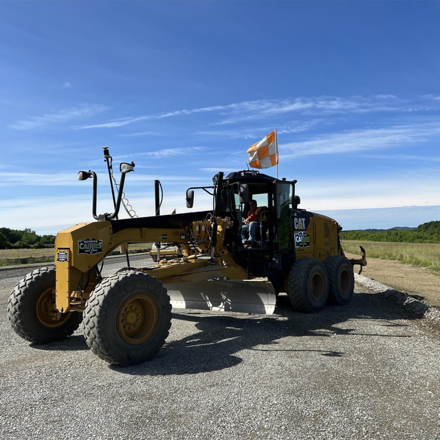 Used CAT 140G 140H 140K 120H Motor Second Hand Road Grader With Ripper In Good Condition