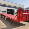  China Product Custom Colors Tri-Axle 80 Tons 3/4/5Axles 40 Feet Shipping Container Trailer Flatbed Semi Trialer for Sale