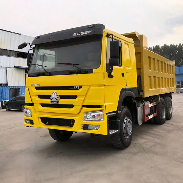 Secondhand Dump Truck Sino Sinotruk Howo 371 6x4 Tipper Used Dump Trucks for Sale Price