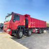 Sinotruck Howo Used Dump Truck 8*4 12wheeler for 375hp Left Hand Drive 30tons