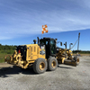 Used CAT 140G 140H 140K 120H Motor Second Hand Road Grader With Ripper In Good Condition