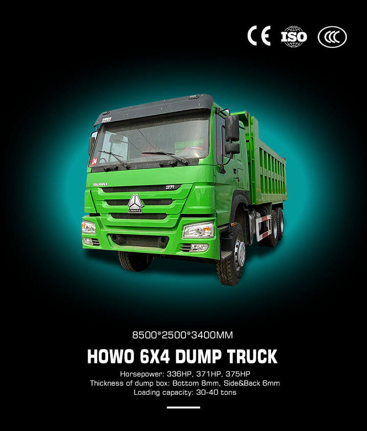 howo 6*4 dump truck 