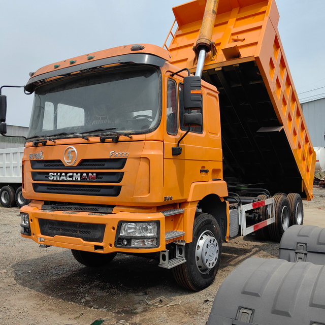 Used Original Shacman 6x4 Tipper Truck 10 Tires 20 CBM LHD RHD Dump Truck with Good Condition