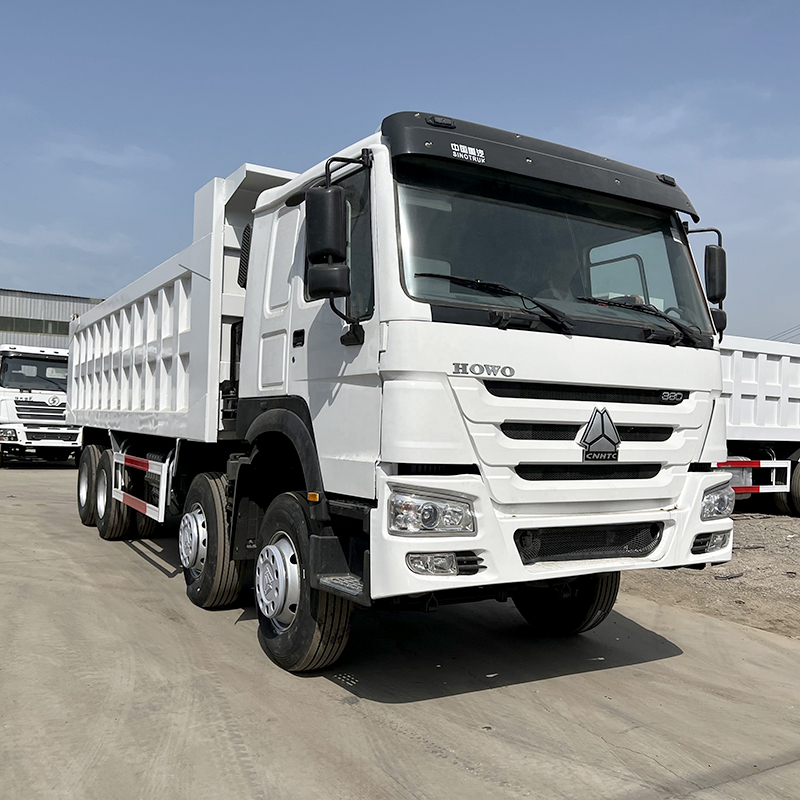 Most Popular Sinotruk Howo 8*4 Diesel 380/400hp Left/Right Hand Driving Euro2/3 Tipper Truck for Sale