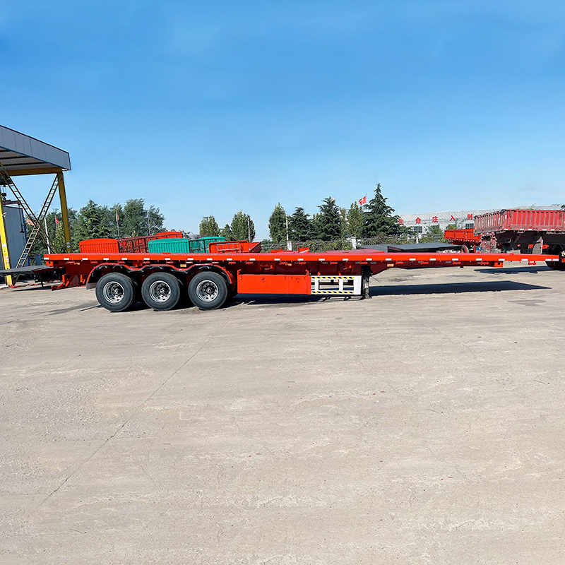 Flatbed semi-trailer