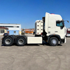 China Howo T7 430hp CNG Tractor Used Sitrak Tractor Truck 6*4 10wheeler in Uzbekistan