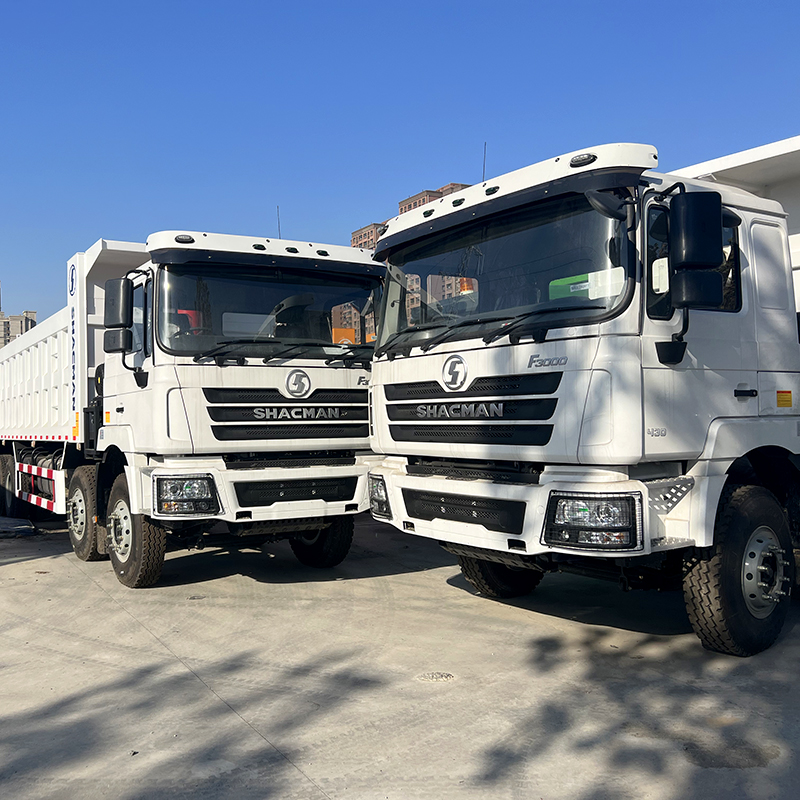 Best Quality Shacman 8*4 Diesel 380/400hp Left Hand Driving Euro 2/3 Dump Truck for Sale