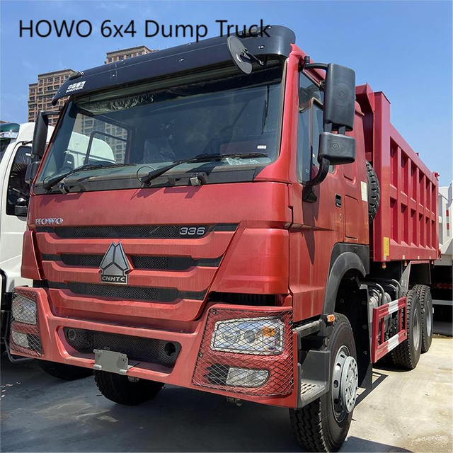 2023 China New Product 6*4 Diesel Euro2/3 HW76 20cbm Howo Dump Truck