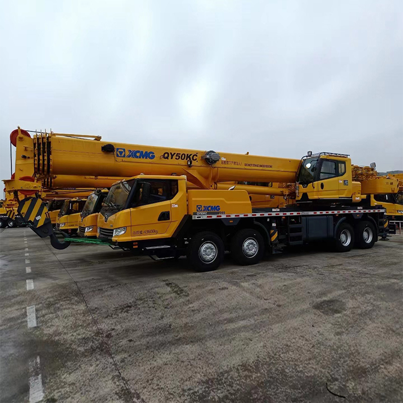 New XCMG Used High Quality Full Hydraulic Lifting 25ton Truck Crane QY50KC