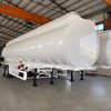 Factory Supplier Bulk Stock Tanker Semi Trailer with 3 Warehouses