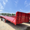 3 Axles Fuwa 13 Ton 40ft Brand New 4axle Flatbed Semi Trailer with Container Twist Locks 